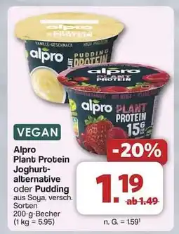 Famila Nord Ost Alpro Plant Protein Joghurtalternative oder Pudding Angebot