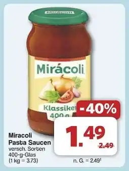 Famila Nord Ost MIRÁCOLI Pasta-Saucen Angebot