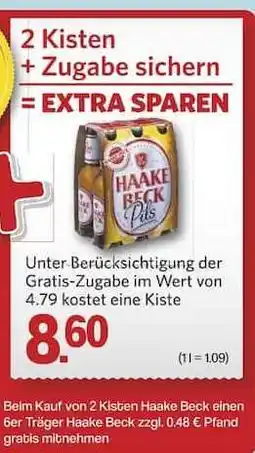 Famila Nord Ost Haake Beck Pils Angebot