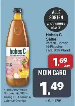 Famila Nord Ost Hohes C Säfte Angebot