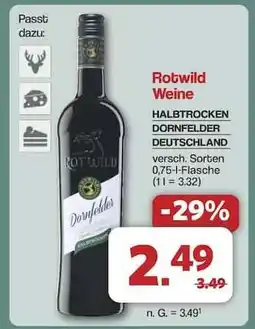 Famila Nord Ost Rotwild Weine Angebot