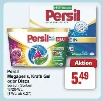 Famila Nord Ost Persil Megaperls, Kraft Gel oder Discs Angebot