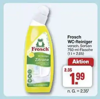 Famila Nord Ost Frosch WC-Reiniger Zitrone Angebot