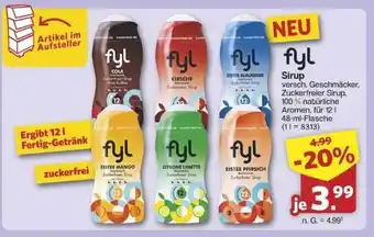 Famila Nord Ost fyl Sirup Angebot