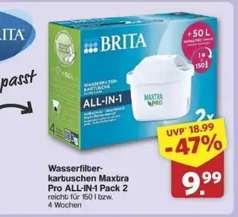 Famila Nord Ost Wasserfilterkartuschen Maxtra Pro ALL-IN-1 Pack 2 Angebot
