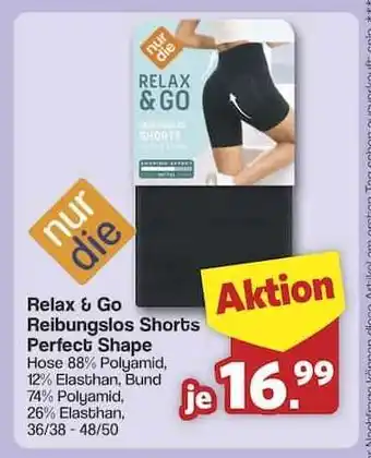 Famila Nord Ost Relax & Go Reibungslos Shorts Perfect Shape Angebot