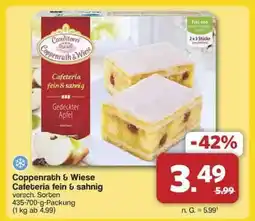 Famila Nord Ost COPPENRATH & WIESE Cafeteria fein & sahnig Angebot