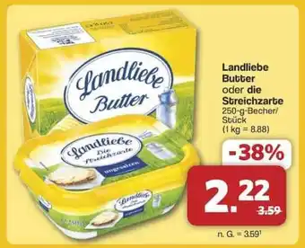 Famila Nord Ost LANDLIEBE Butter oder Die Streichzarte Angebot