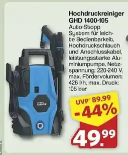 Famila Nord Ost Hochdruckreiniger GHD 1400-105 Angebot