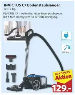 Famila Nord Ost INVICTUS C7 Bodenstaubsauger Angebot