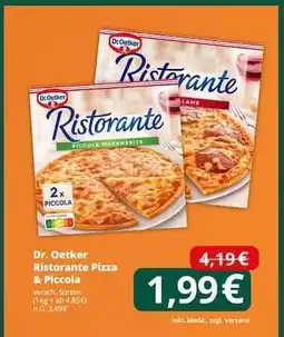 Famila Nord Ost Dr. Oetker Ristorante Pizza & Piccola Angebot