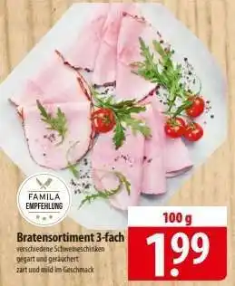 Famila Nord Ost Bratensortiment 3-fach Angebot