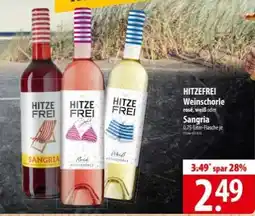 Famila Nord Ost HITZEFREI Weinschorle Angebot