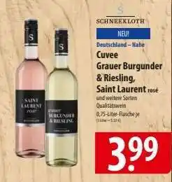 Famila Nord Ost Cuvee Grauer Burgunder & Riesling, Saint Laurent rosé Angebot