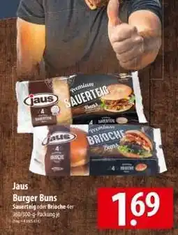 Famila Nord Ost Jaus Burger Buns Angebot