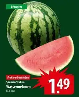 Famila Nord Ost Wassermelonen Angebot