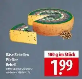 Famila Nord Ost Käse Rebellen Pfeffer Rebell Angebot