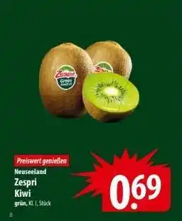 Famila Nord Ost Neuseeland Zespri Kiwi Angebot