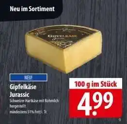 Famila Nord Ost Gipfelkäse Jurassic Angebot