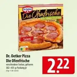 Famila Nord Ost Dr. Oetker Pizza Die Ofenfrische Angebot