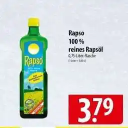 Famila Nord Ost Rapso 100 % reines Rapsöl Angebot