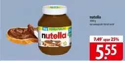 Famila Nord Ost nutella Angebot