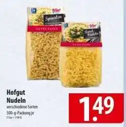 Famila Nord Ost Hofgut Nudeln Angebot