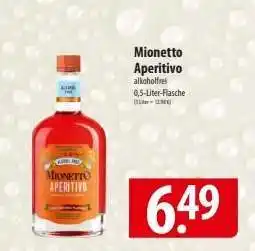 Famila Nord Ost Mionetto Aperitivo alkoholfrei Angebot