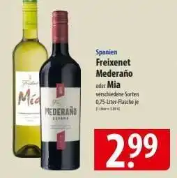 Famila Nord Ost FREIXENET Mederaño oder Mia Angebot