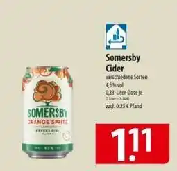 Famila Nord Ost SOMERSBY Cider Angebot