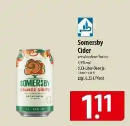Famila Nord Ost SOMERSBY Cider Angebot