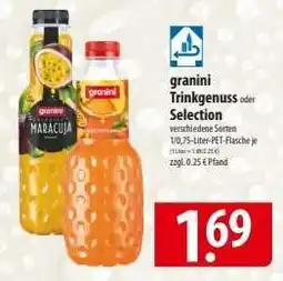 Famila Nord Ost GRANINI Trinkgenuss oder Selection Angebot