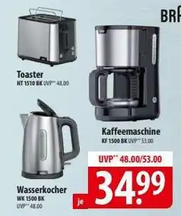 Famila Nord Ost Toaster HT 1510 BK Angebot