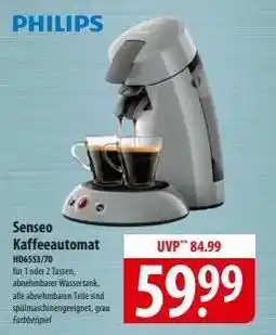 Famila Nord Ost PHILIPS Senseo Kaffeeautomat HD6553/70 Angebot