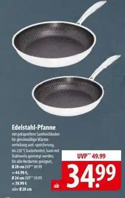 Famila Nord Ost Edelstahl-Pfanne Angebot