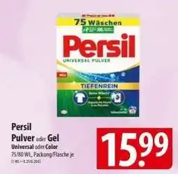 Famila Nord Ost Persil Pulver oder Gel Angebot