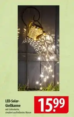 Famila Nord Ost LED-Solar Gießkanne Angebot