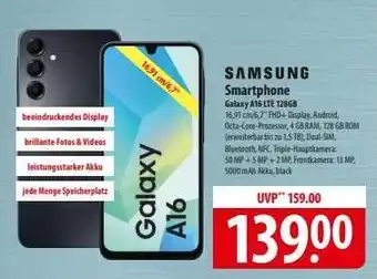 Famila Nord Ost Samsung Galaxy A16 LTE 128GB Angebot