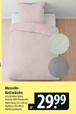 Famila Nord Ost Musselin-Bettwäsche Angebot