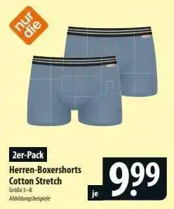 Famila Nord Ost 2er-Pack Herren-Boxershorts Cotton Stretch Angebot