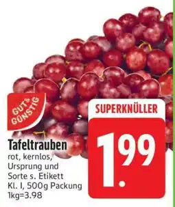 Edeka Tafeltrauben Angebot