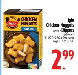 Edeka iglo Chicken-Nuggets oder -Dippers Angebot