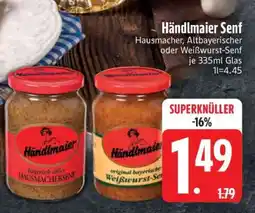 Edeka Händlmaier Senf Angebot