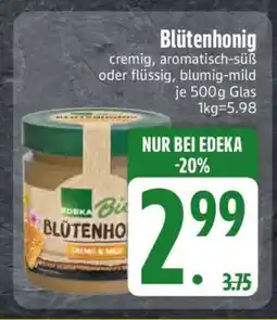 Edeka Blütenhonig Angebot