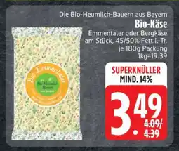 Edeka Bio-Käse Angebot