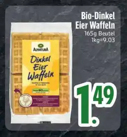 Edeka Bio-Dinkel Eier Waffeln Angebot