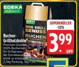 Edeka Buchen-Grillholzkohle Angebot
