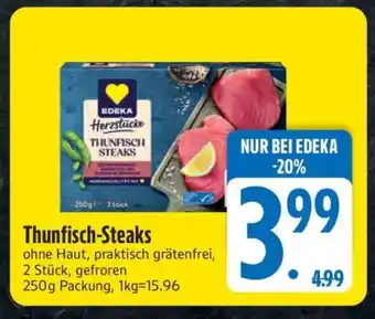 Edeka Thunfisch- Steaks Angebot