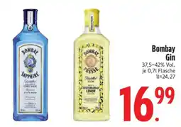 Edeka Bombay Gin Angebot