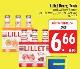 Edeka Lillet Berry, Tonic Angebot